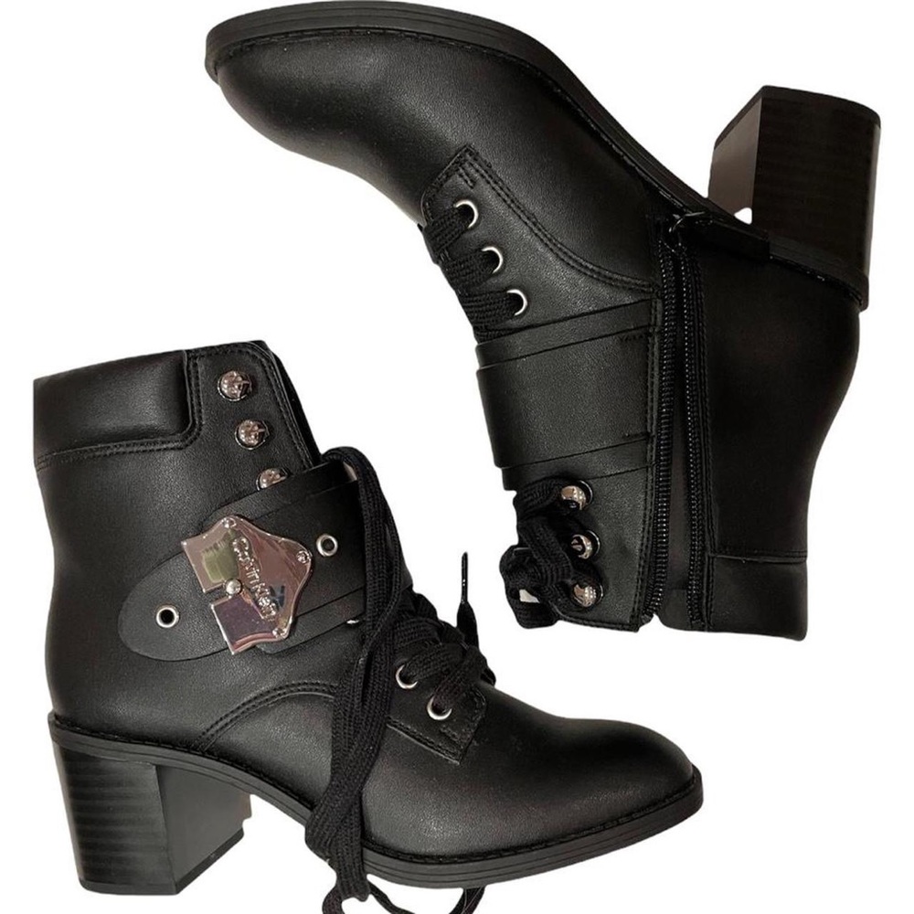 Calvin Klein leather boots